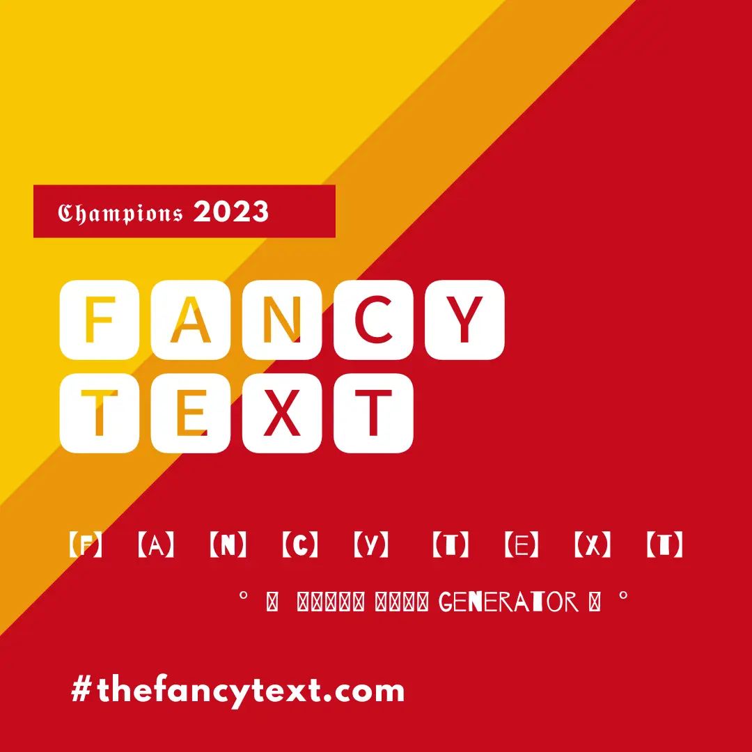 fancy text company logo