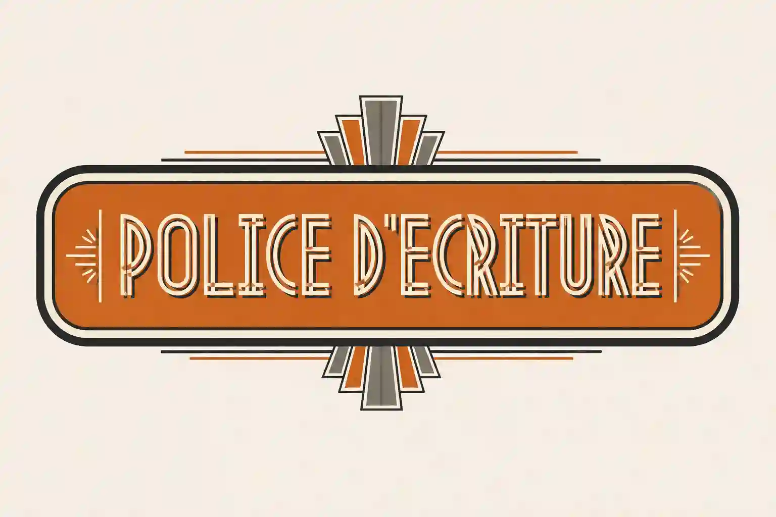 Exemples de police d’écriture stylée